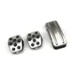 Set pedali carburante gas per auto Pedali freno Poggia pedali Coperture per Ford Focus 2 3 4 MK2 MK3 MK4 RS ST Kuga Escape
