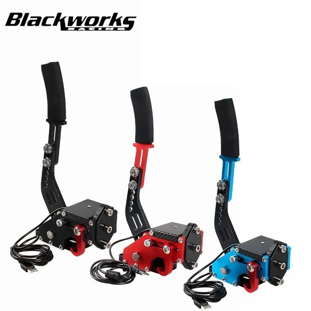 USB freno a mano SIM per G25/27/29 T300 T500 PC giochi di corse Fanatecosw Dirt Rally sistema frenante a mano rosso nero blu HB-1009