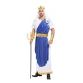 Fantasia Adulto Uomini Mitologia Romana Dio di Re del Mare Nettuno Poseidon Costumi di Halloween di
