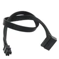Nuovo cavo di alimentazione Mini da 6 pin a 2 SATA 15 pin per Dell 3250 3268 3650 3653 3660 3667 3668