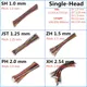10PCS 1.0 1.25 1.5 2.0 2.54 SH/JST/ZH/PH/XH 1.0MM 1.25MM 1.5MM 2.0MM 2.54MM 2PIN/3/4/5/6/7/10P