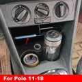 Per VW Polo 6R 6C 2011-2018 Accessori LHD Interno Anteriore Controllo Centrale Strato di Stoccaggio