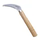 Handheld Sickle Tool Portable Heavy Duty Hand Hoe Japanese Gardening Weeding Sickle Sod Sickle for