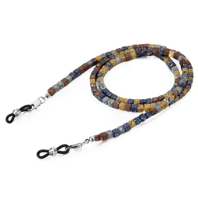 Boemia corde di pietra multicolore occhiali da lettura catena moda donna occhiali da sole accessori