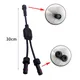 Conversioni di luce solare IP67 Splitter da 1 a 2 Spine da CC a 2 pin Triage intelligente Connettore universale impermeabile Cavo maschio femmina