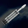 Gobricks MOC Falcon Heavy Carrier Saturn V Scale SpaceX Spaceship Building Blocks Kit Idea