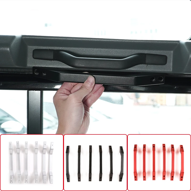 Per Land Rover Defender 90 110 130 2004-2018 accessori per maniglie del tetto della porta posteriore anteriore in lega di alluminio per auto