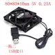 Cooler Master 8010 80MM 8cm 80*80*10mm Fan 5V 0.25A Super Silent Fan With USB Connector