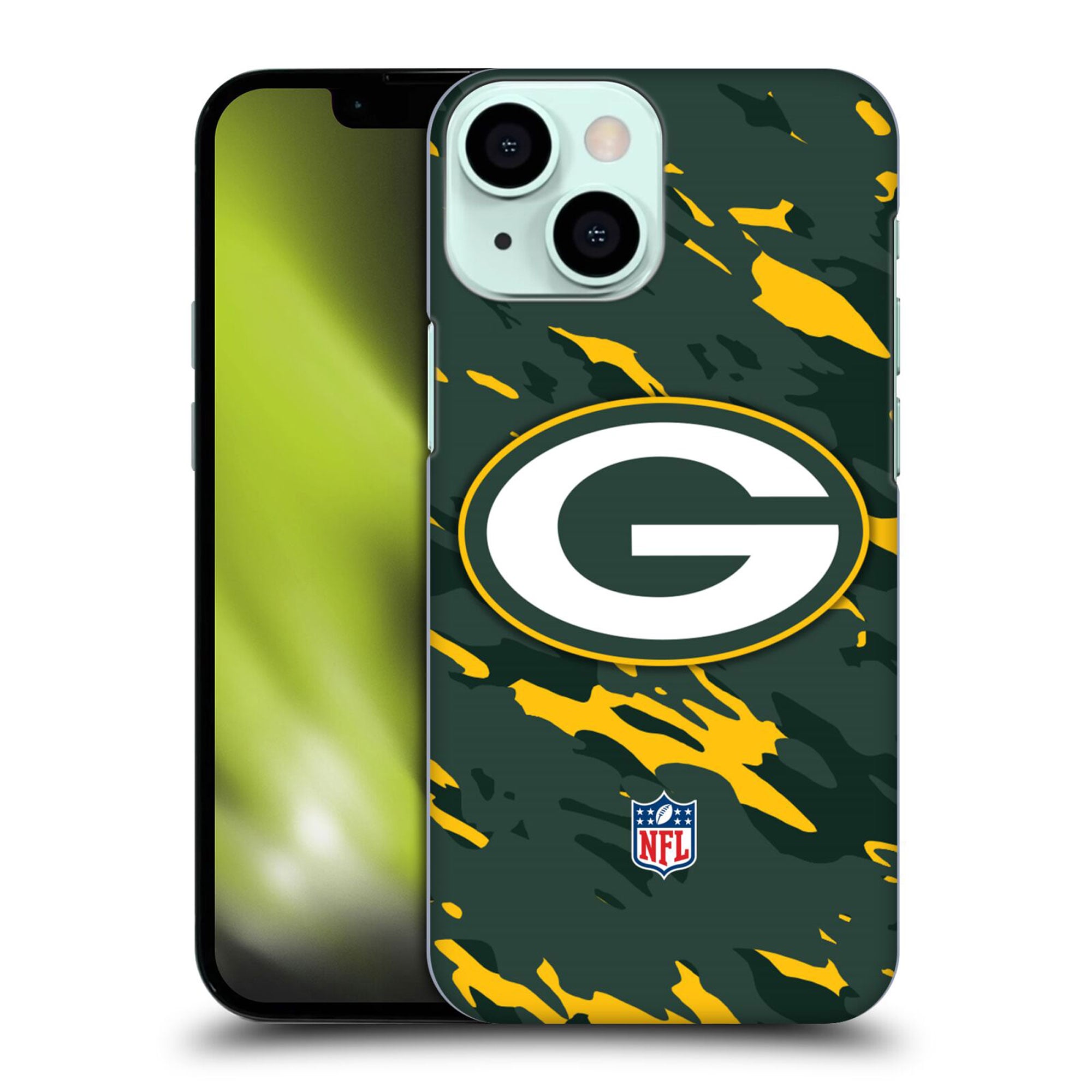 Coque Green Bay Packers rigide avec logo camouflage - iPhone