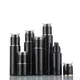 40ml To 120ml Black Matte Glass Pump Bottles with Plastic Cap Spray Lotion Sample Refillable Vials