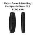 Lens Zoom Rubber Ring / Focus Rubber Ring Replacement for Sigma 24-70mm f/2.8 EX DG HSM Camera