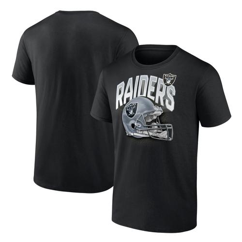 Las Vegas Raiders End Around Helm-Grafik-T-Shirt – Herren