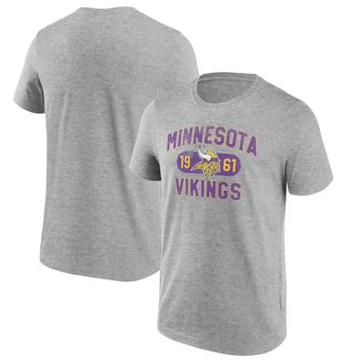 Minnesota Vikings True Classics Hometown T-Shirt mit erhöhter Grafik – Herren Image