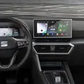 Proteggi schermo in PET per Cupra Leon 2020 Display touch per centro di navigazione GPS per auto da 10 pollici