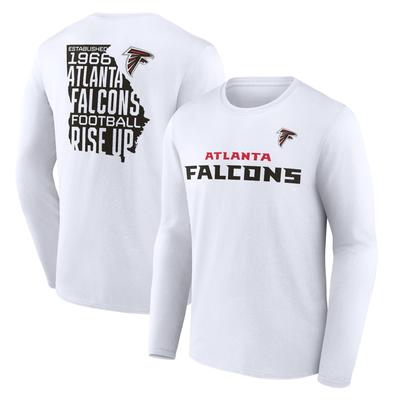 Atlanta Falcons Hometown Hot Shot Grafik-Langarm-T-Shirt – Herren Image