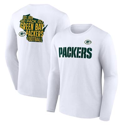 Green Bay Packers Hometown Hot Shot Langarm-T-Shirt mit Grafik – Herren Image