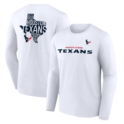 Houston Texans Hometown Hot Shot Langarm-T-Shirt mit Grafik – Herren Image