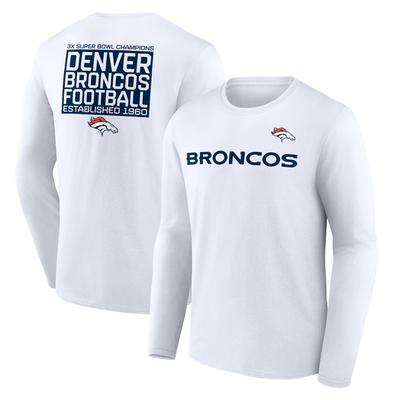 Denver Broncos Hometown Hot Shot Grafik-Langarm-T-Shirt – Herren Image