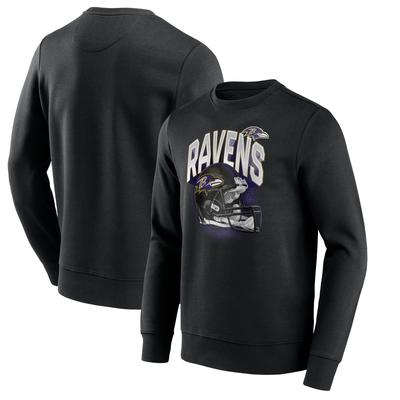 Baltimore Ravens End Around Helm-Sweatshirt mit Rundhalsausschnitt – Herren Image