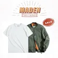 Maden uomo MA-1 volo Bomber giacche e t-shirt Vintage Air Pilot giacca militare Army Green Baseball