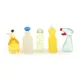 5 Pieces Height 3cm 1:12 Scale Toy Plastic Kitchen Bottles for Doll Accessories Dollhouse Miniature