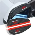 Per Mahindra kuv100 xuv300 tuv300 mahindra pik up 4x4 2 pezzi specchietto retrovisore per auto in fibra di carbonio accessori per auto da pioggia
