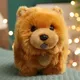 1pc 30cm Kawaii Fluffy Chow Chow Plush Toy Cute Lifelike Puppy Dog Doll Soft Toys Birthday Gifts For