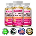 100% Natural Complex Collagen Peptide Supplement Dietary 120 Capsules
