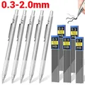 Mechanical Pencil Set Replaceable Refills 0.3 0.5 0.7 0.9 1.3 2.0mm Pencil Leads for Writing Drawing