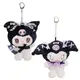 12cm Cartoon Kawaii Cute Kuromi Bowknot Headband Soft Plush Toy Anime Stuffed Animals Plushie Bag