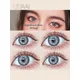 UYAAI Eye Color Contact Lenses with Myopia Blue Green Contact Lense Korean Contact Lens 14.2mm