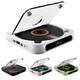 Bluetooth CD Player LCD Screen Car CD Player Portable Music CD Player A-B Repeat 1200 MAh Battery