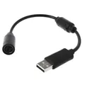 for Microsoft for Xbox 360 Wired Controller Gamepad USB Breakaway Extension Cable to PC Converter