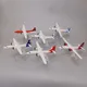 16cm Propeller Plane Model Avianca FOKKER Malaysia Satena HUNNU AERO MONGILIA FOK F50 Airlines