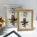 Flash Drill Metal Picture Frame With HD Glass 10X15 13X18 15x20 20x25cm Light Luxury Photo Frame For