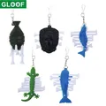 1Set Golf tack Set Tough Golf Tee Set Lightweight TPE Silicone Gecko Shape Golf Tee Holder Set for