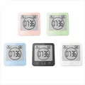 LCD Digital Waterproof For Water Splashes Bathroom Wall Clock Shower Clocks Timer Temperature