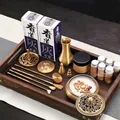 2023 Brass Incense Making Kit Wax Melt Incense Burner Portable DIY Handmade Fragrance Seal Moulding