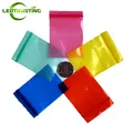 9 Colors Thick PE Plastic Zip Lock Bag Jewelry Packaging Bag Eco-friendly Plastic Gift Bag for Snack