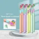 8pcs/set Three Sided Toothbrush Soft Bristle Tooth brush Ultra Fine Toothbrush Oral Care Safety