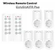 Smart Socket RF 433mhz Wireless Remote Control Outlet Adaptor Wall Electrical Switch Home Lamp For