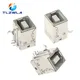 10Pcs Square USB Socket Usb B Type Female 90 Degree PCB Welding Parent Connector For Printer Data