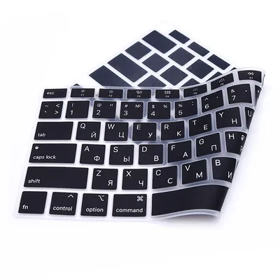 Russian For Macbook Air 13 2020 M1 Chip A2337 Russian EU US Keyboard Cover Soft Silicon For Macbook Air 13 M1 Chip Keyboard Skin