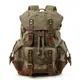 Vintage Canvas Backpacks for Men Laptop Daypacks Waterproof Rucksacks Large Waxed Mountaineering