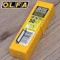 50 pieces OLFA LB-50 Large Replacement Blade 18mm Durable Sharp and Durable Silver Carbon Steel