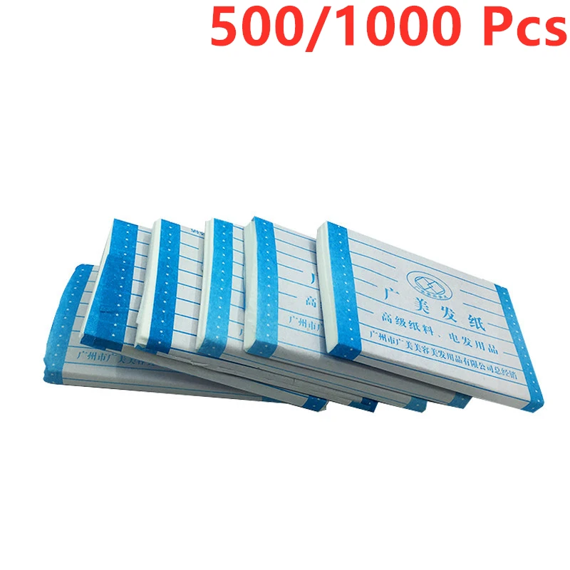 New style Hair Curling Paper, Hair Perm Tissue, Hair Perm Paper, Fast Curing Moderate Thickness for Home Hair Styling Tools