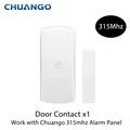 315MHz/433Mhz Wireless Window Door Sensor For Original CHUANGO Home Wireless Alarm System