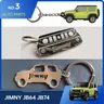 Key Ring car model toy Jimny accessories For Suzuki Jimny JB64 Sierra JB74W JB33 Sierra JB43 1998