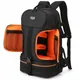 Video Waterproof Camera Shoulders Backpack w Reflector Stripe fit 15.6 inch Latptop Shockproof Soft