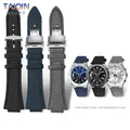 For Casio Edifice Watch strap EFB-680 ECB-10PB/DP/YD/HR GST-B400 26x14mm 26x12mm Convex men's nylon